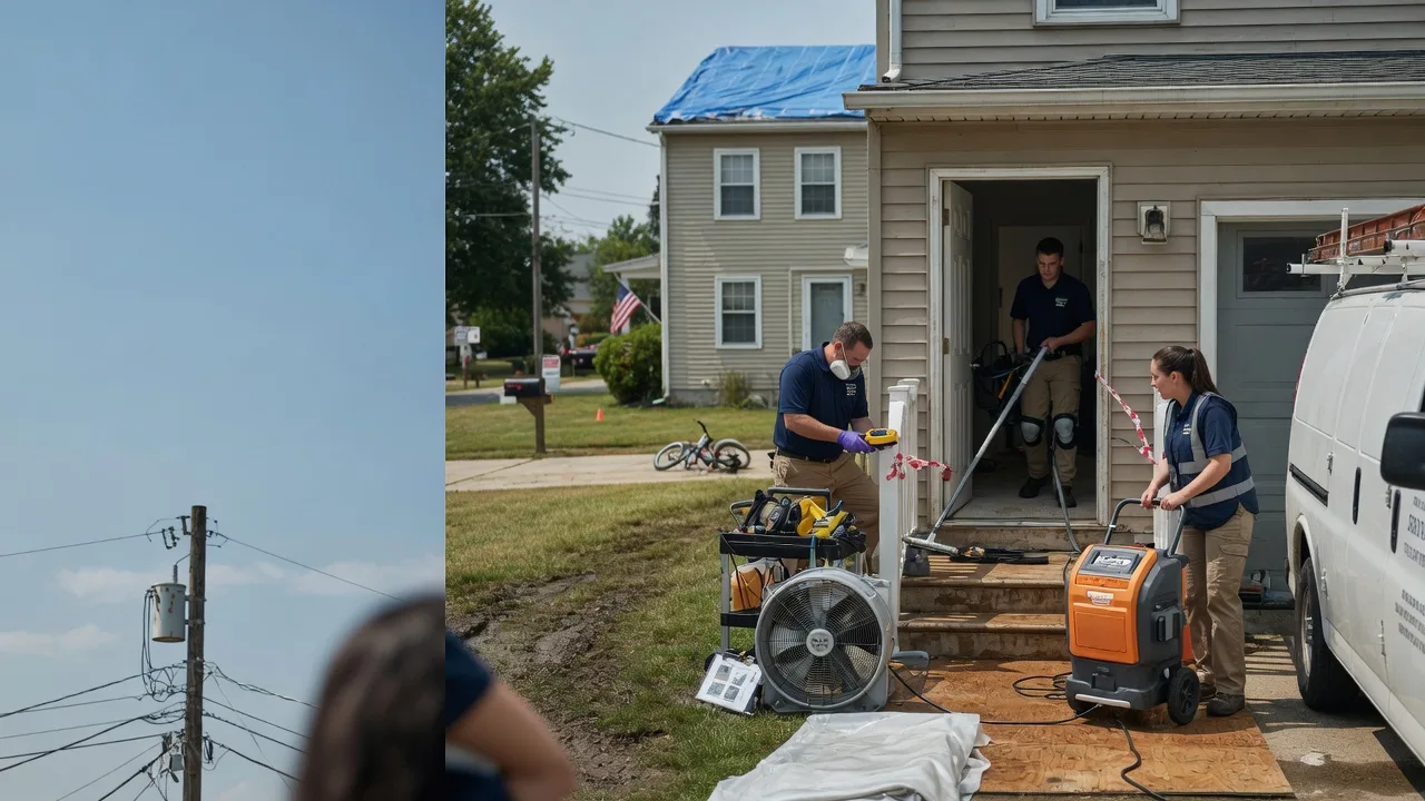 Water Damage Repair in Tappen, ND near me